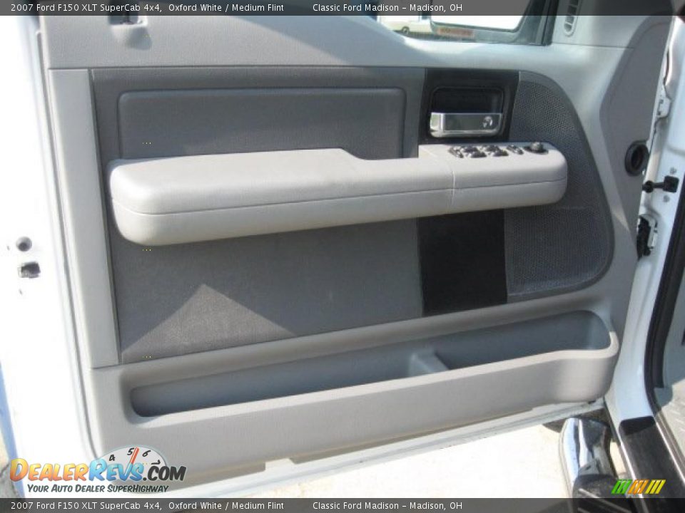 2007 Ford F150 XLT SuperCab 4x4 Oxford White / Medium Flint Photo #4