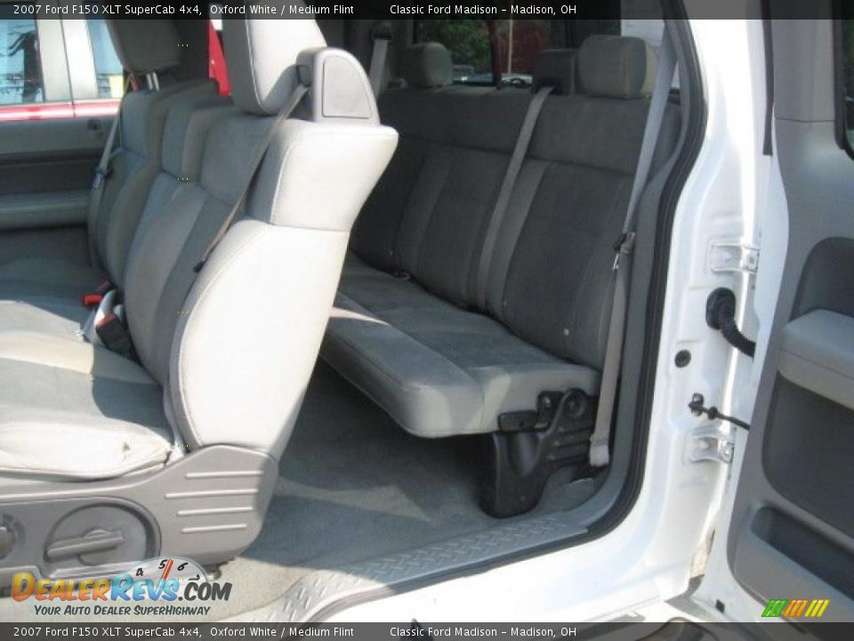 2007 Ford F150 XLT SuperCab 4x4 Oxford White / Medium Flint Photo #6