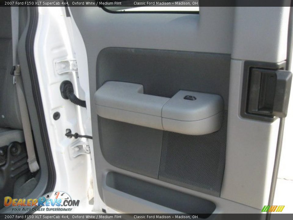 2007 Ford F150 XLT SuperCab 4x4 Oxford White / Medium Flint Photo #7