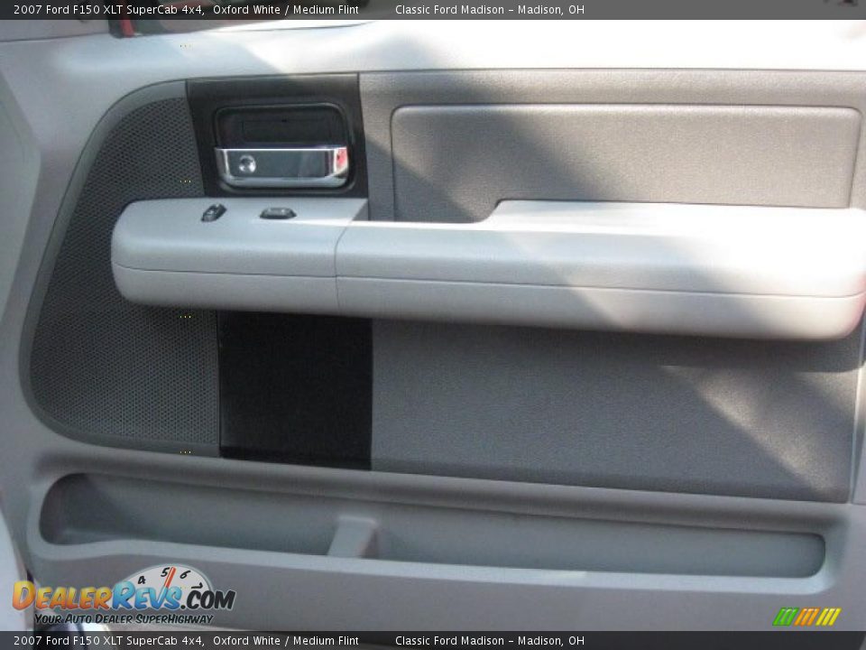 2007 Ford F150 XLT SuperCab 4x4 Oxford White / Medium Flint Photo #12