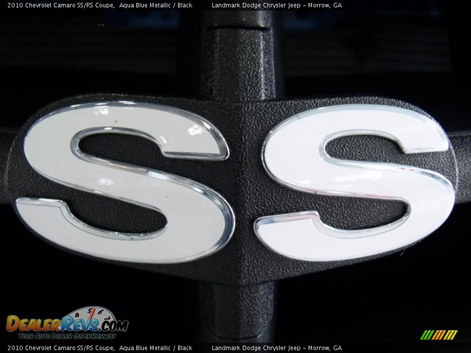 2010 Chevrolet Camaro SS/RS Coupe Aqua Blue Metallic / Black Photo #8