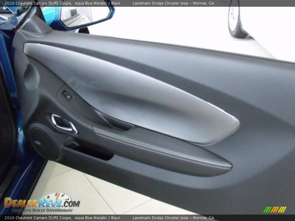 2010 Chevrolet Camaro SS/RS Coupe Aqua Blue Metallic / Black Photo #13