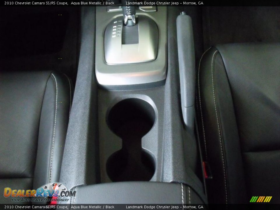 2010 Chevrolet Camaro SS/RS Coupe Aqua Blue Metallic / Black Photo #16