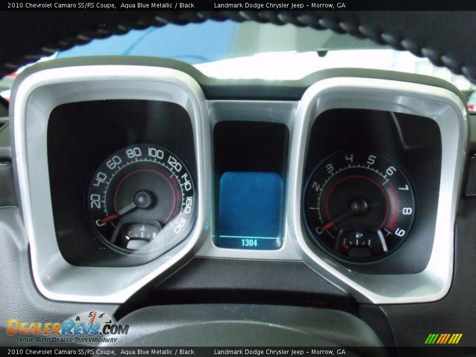 2010 Chevrolet Camaro SS/RS Coupe Aqua Blue Metallic / Black Photo #18