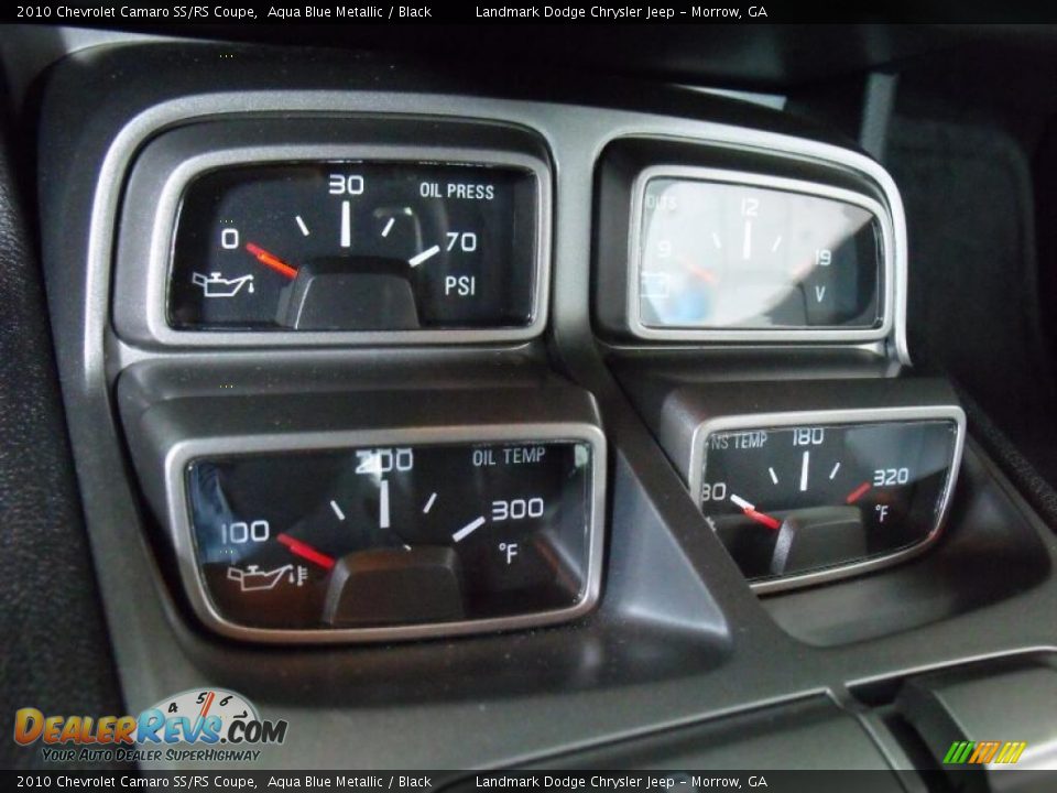 2010 Chevrolet Camaro SS/RS Coupe Aqua Blue Metallic / Black Photo #20