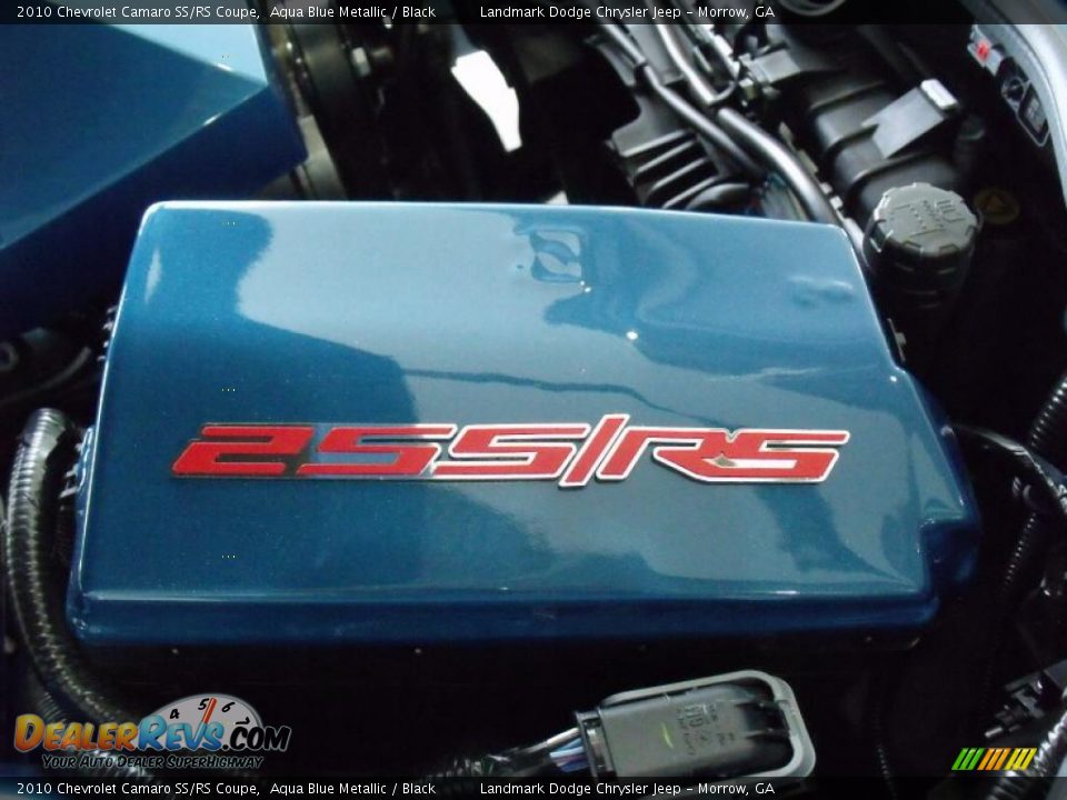 2010 Chevrolet Camaro SS/RS Coupe Aqua Blue Metallic / Black Photo #25
