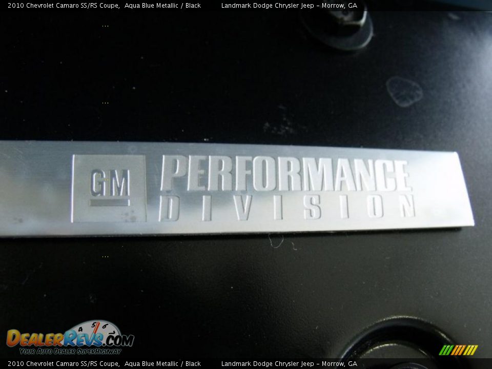 2010 Chevrolet Camaro SS/RS Coupe Aqua Blue Metallic / Black Photo #26