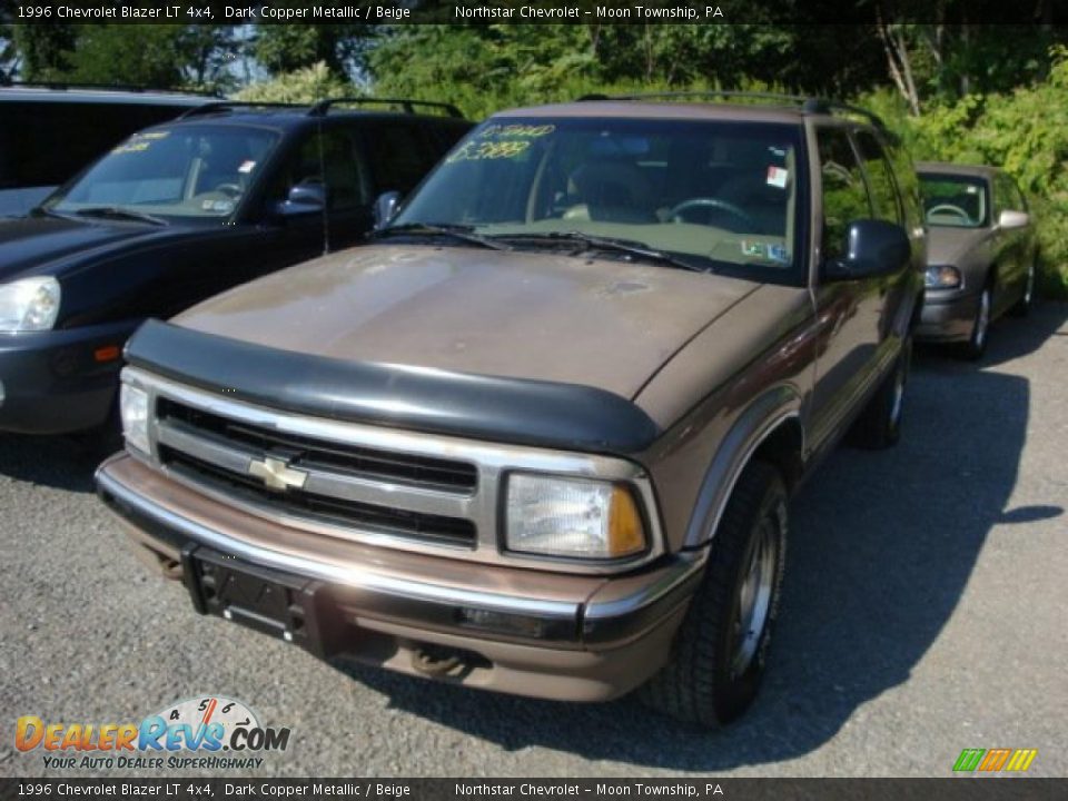 1996 Chevrolet Blazer LT 4x4 Dark Copper Metallic / Beige Photo #5