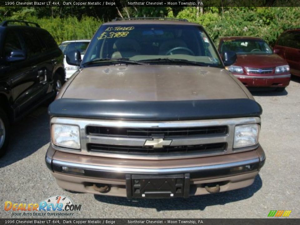 1996 Chevrolet Blazer LT 4x4 Dark Copper Metallic / Beige Photo #6
