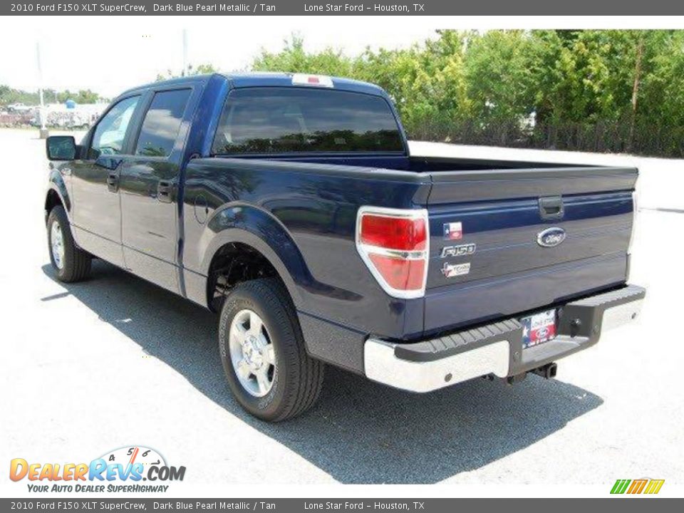 2010 Ford F150 XLT SuperCrew Dark Blue Pearl Metallic / Tan Photo #2
