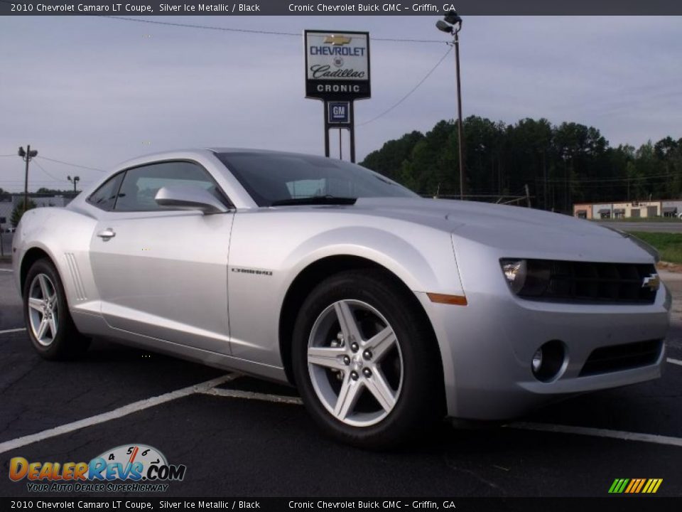 2010 Chevrolet Camaro LT Coupe Silver Ice Metallic / Black Photo #1