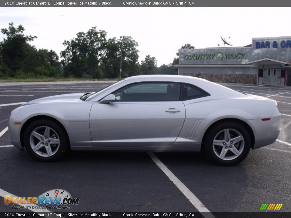 2010 Chevrolet Camaro LT Coupe Silver Ice Metallic / Black Photo #4