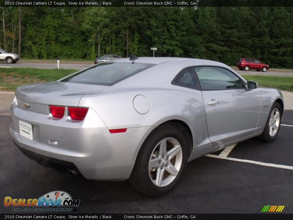 2010 Chevrolet Camaro LT Coupe Silver Ice Metallic / Black Photo #6
