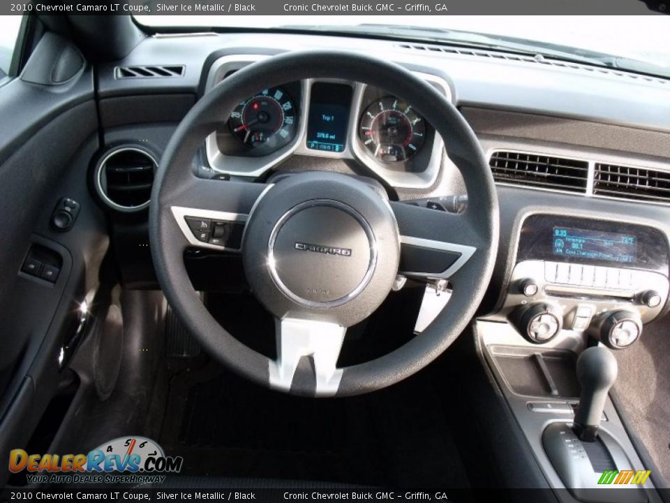 2010 Chevrolet Camaro LT Coupe Silver Ice Metallic / Black Photo #14