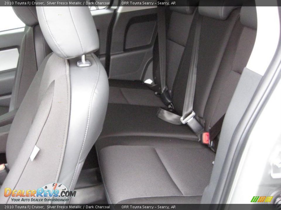 2010 Toyota FJ Cruiser Silver Fresco Metallic / Dark Charcoal Photo #14