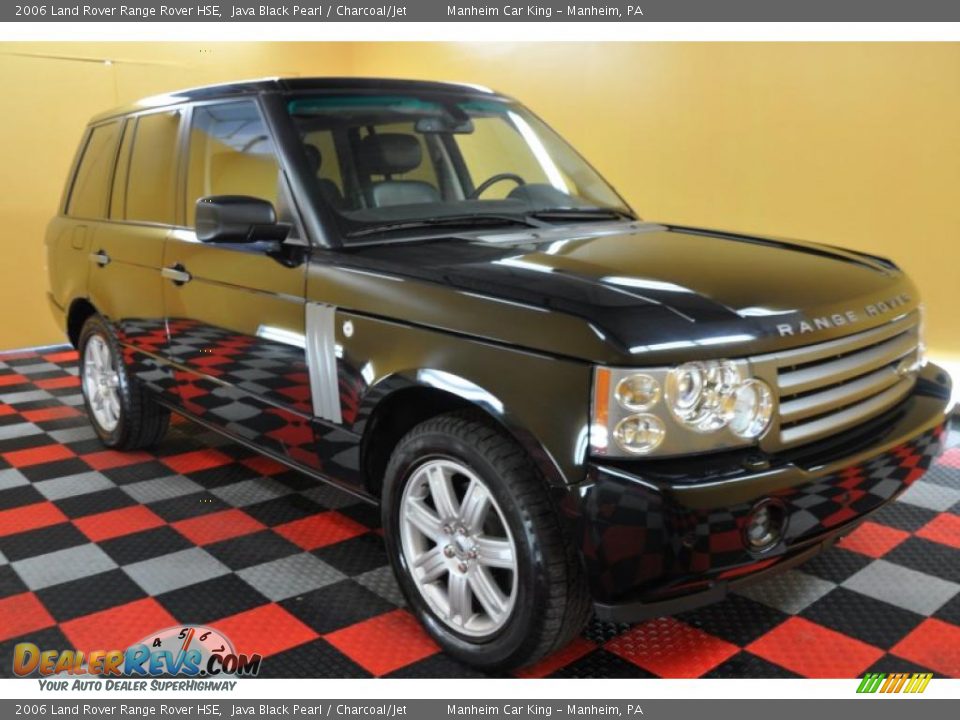 2006 Land Rover Range Rover HSE Java Black Pearl / Charcoal/Jet Photo #1