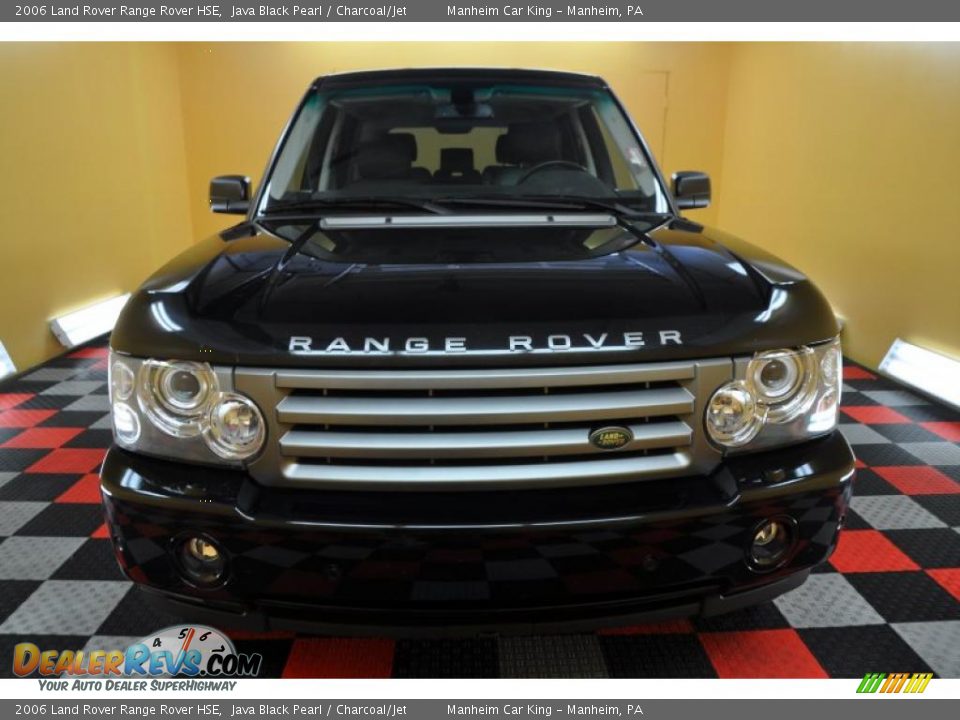 2006 Land Rover Range Rover HSE Java Black Pearl / Charcoal/Jet Photo #2