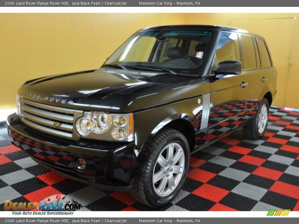 2006 Land Rover Range Rover HSE Java Black Pearl / Charcoal/Jet Photo #3