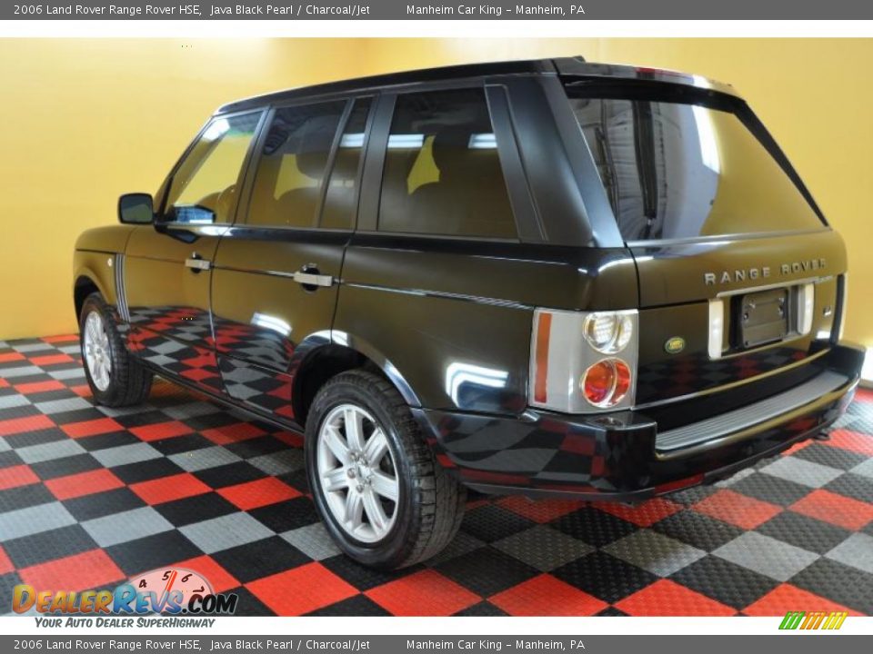 2006 Land Rover Range Rover HSE Java Black Pearl / Charcoal/Jet Photo #4