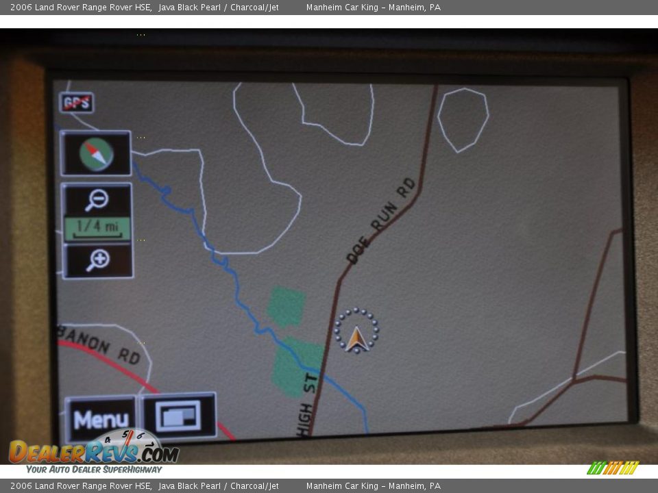 2006 Land Rover Range Rover HSE Java Black Pearl / Charcoal/Jet Photo #8