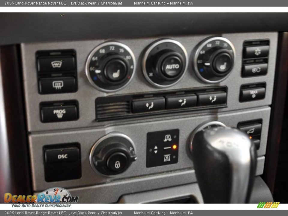 2006 Land Rover Range Rover HSE Java Black Pearl / Charcoal/Jet Photo #9