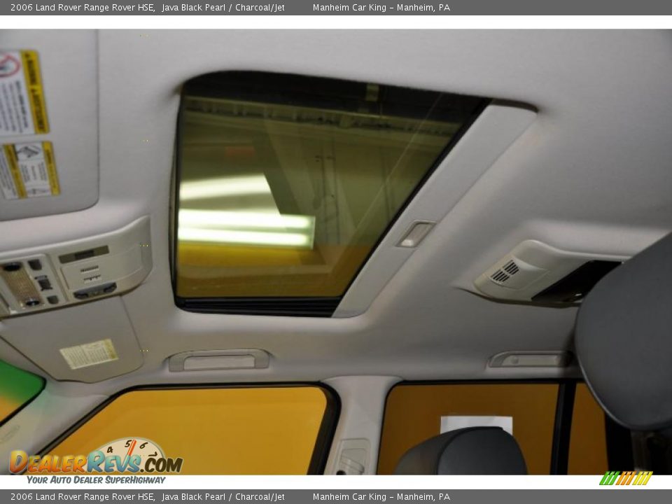 2006 Land Rover Range Rover HSE Java Black Pearl / Charcoal/Jet Photo #11