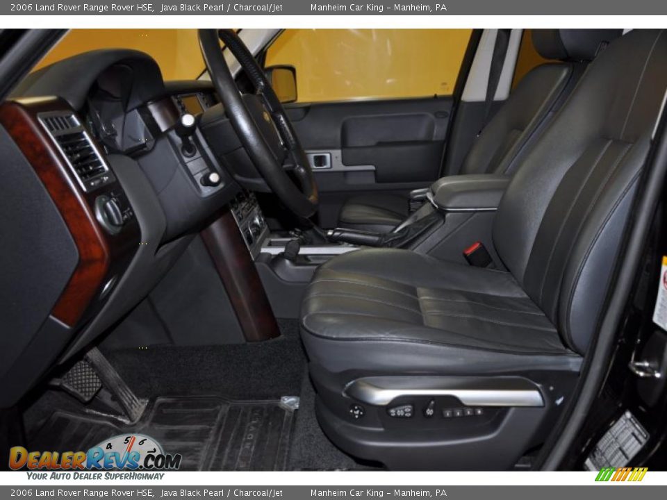 2006 Land Rover Range Rover HSE Java Black Pearl / Charcoal/Jet Photo #13