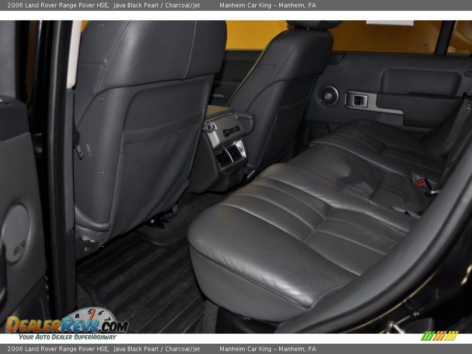 2006 Land Rover Range Rover HSE Java Black Pearl / Charcoal/Jet Photo #14