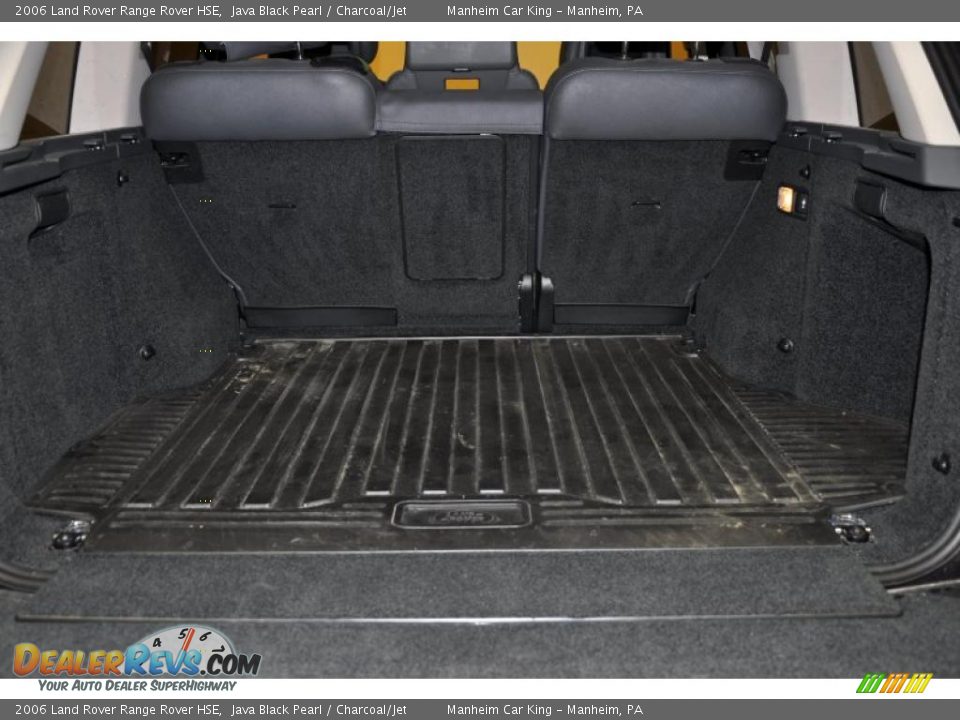 2006 Land Rover Range Rover HSE Java Black Pearl / Charcoal/Jet Photo #16