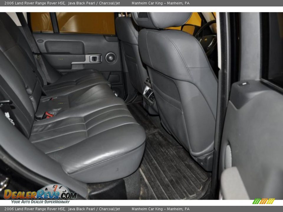 2006 Land Rover Range Rover HSE Java Black Pearl / Charcoal/Jet Photo #17