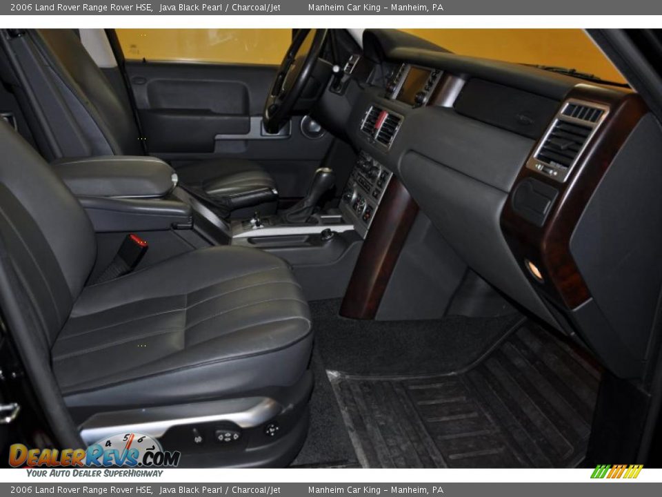 2006 Land Rover Range Rover HSE Java Black Pearl / Charcoal/Jet Photo #19