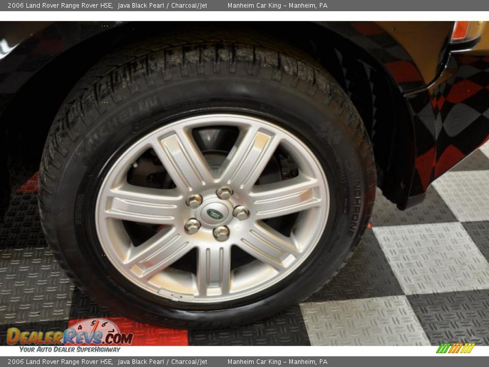 2006 Land Rover Range Rover HSE Java Black Pearl / Charcoal/Jet Photo #20