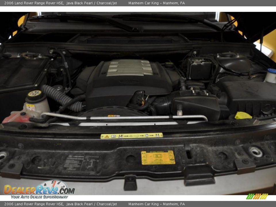 2006 Land Rover Range Rover HSE Java Black Pearl / Charcoal/Jet Photo #21