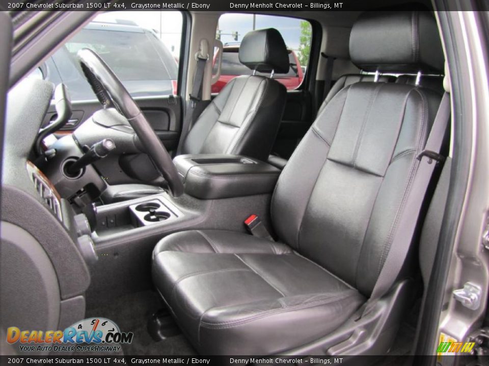 2007 Chevrolet Suburban 1500 LT 4x4 Graystone Metallic / Ebony Photo #4