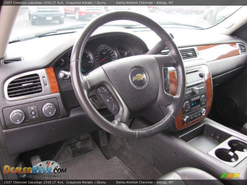 2007 Chevrolet Suburban 1500 LT 4x4 Graystone Metallic / Ebony Photo #8
