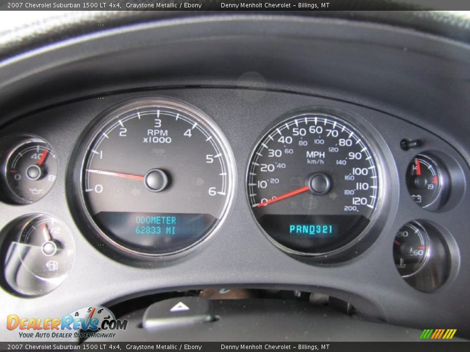 2007 Chevrolet Suburban 1500 LT 4x4 Graystone Metallic / Ebony Photo #10