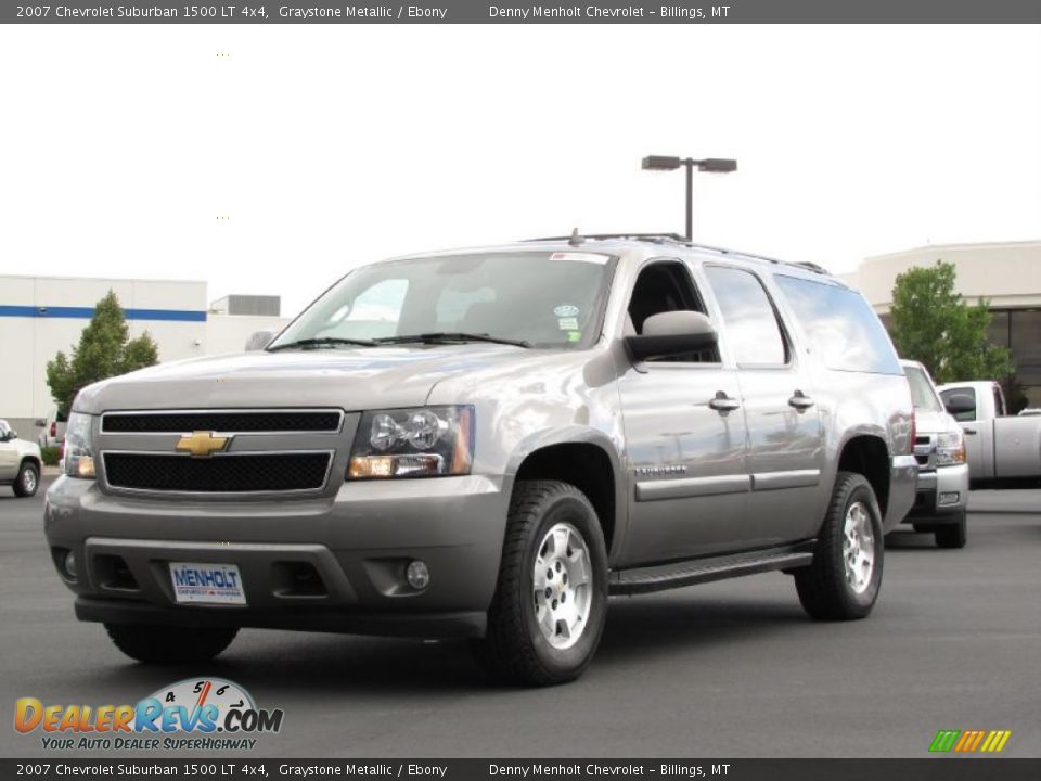 2007 Chevrolet Suburban 1500 LT 4x4 Graystone Metallic / Ebony Photo #13