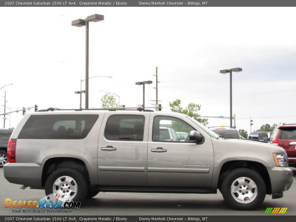 2007 Chevrolet Suburban 1500 LT 4x4 Graystone Metallic / Ebony Photo #14