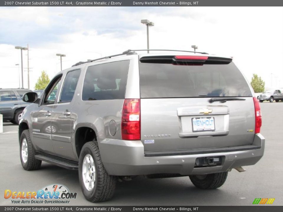 2007 Chevrolet Suburban 1500 LT 4x4 Graystone Metallic / Ebony Photo #15