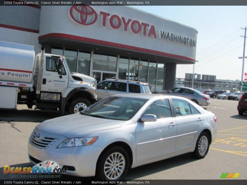 2009 Toyota Camry LE Classic Silver Metallic / Ash Photo #1