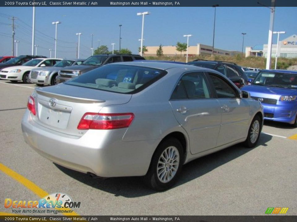 2009 Toyota Camry LE Classic Silver Metallic / Ash Photo #6