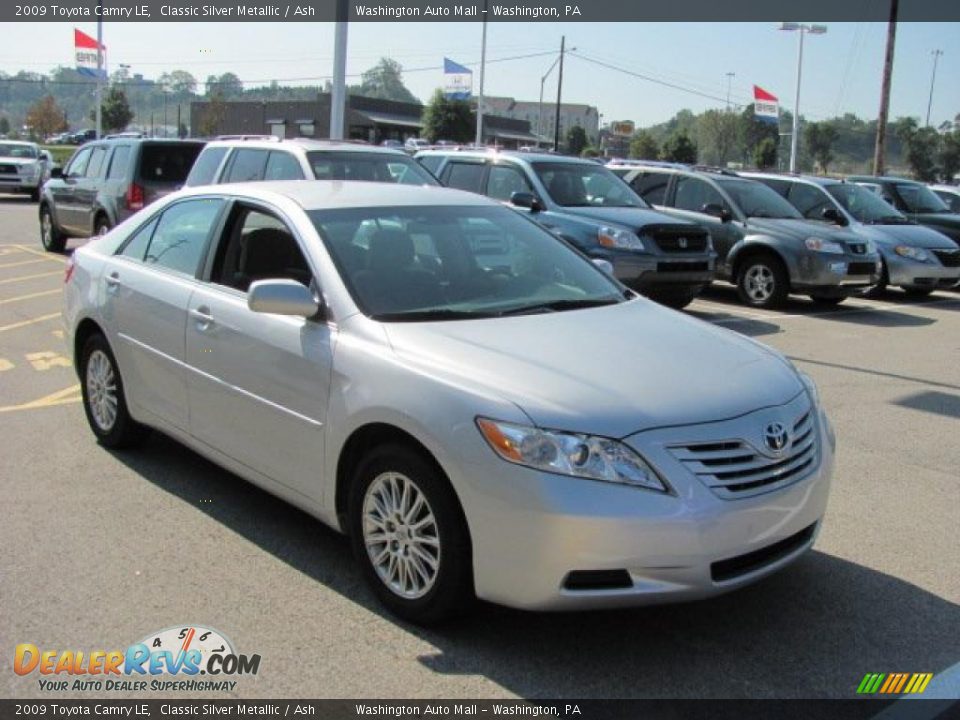 2009 Toyota Camry LE Classic Silver Metallic / Ash Photo #8