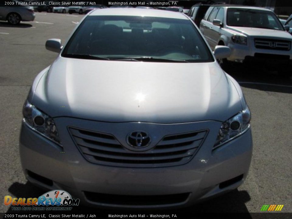 2009 Toyota Camry LE Classic Silver Metallic / Ash Photo #9