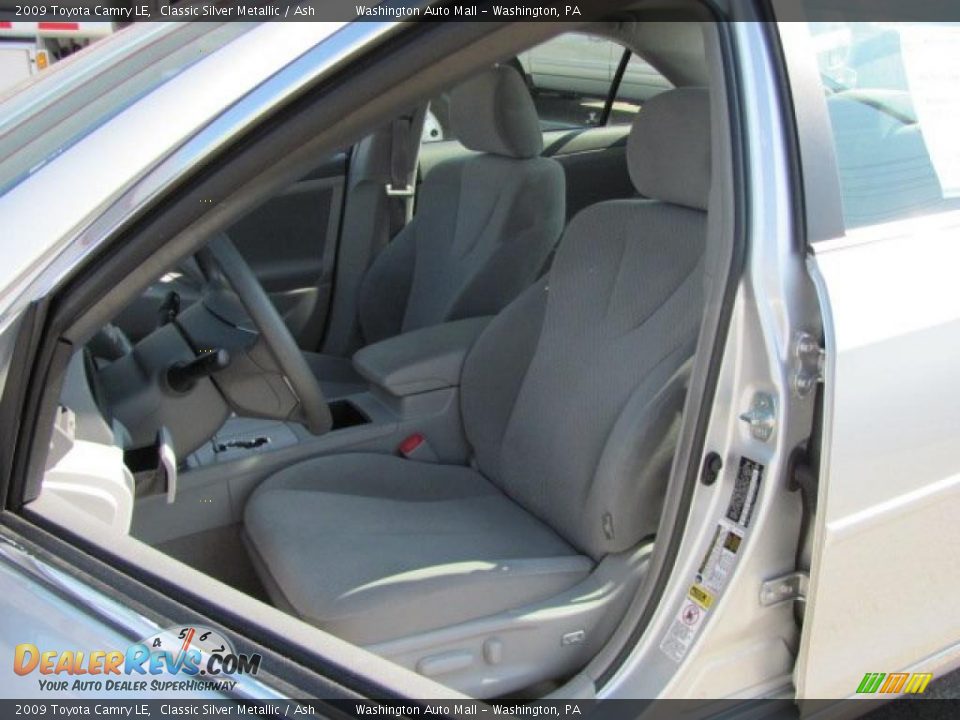2009 Toyota Camry LE Classic Silver Metallic / Ash Photo #12