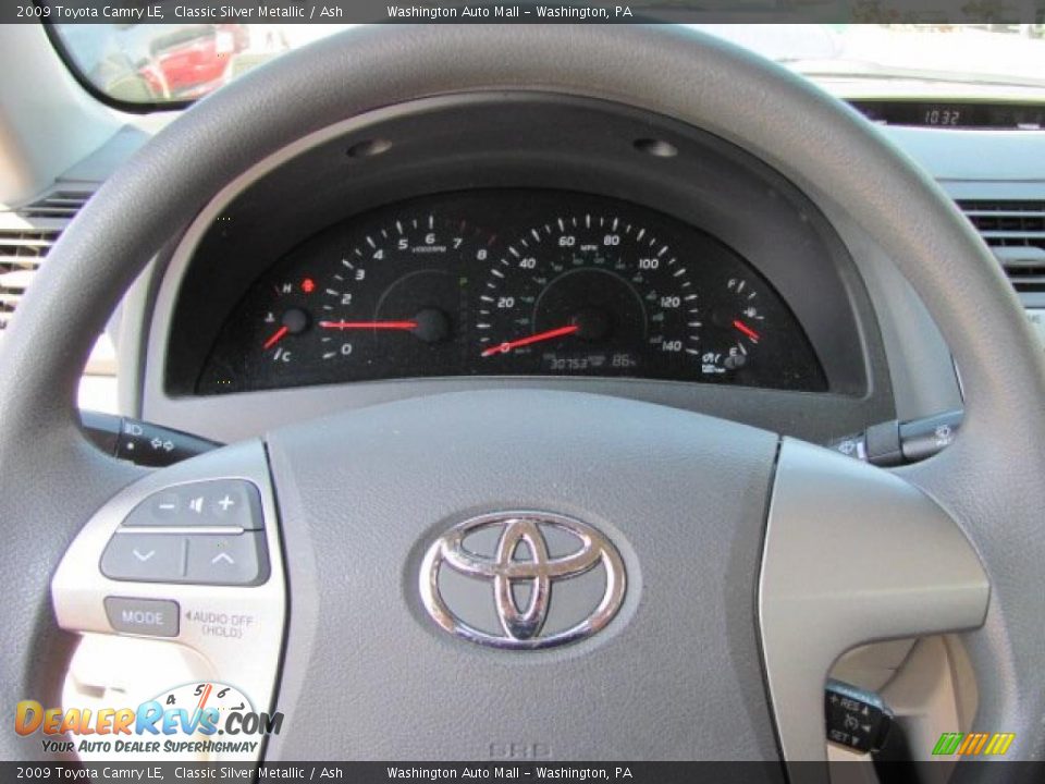 2009 Toyota Camry LE Classic Silver Metallic / Ash Photo #13