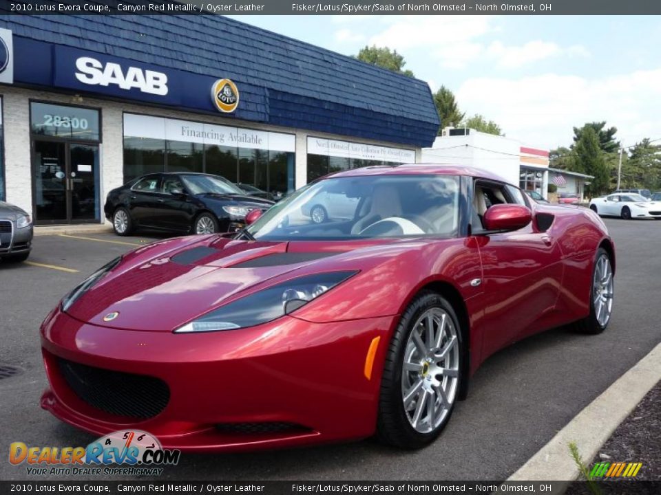 2010 Lotus Evora Coupe Canyon Red Metallic / Oyster Leather Photo #1