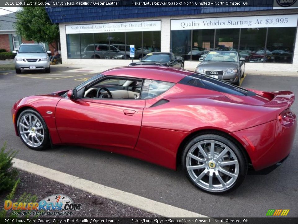2010 Lotus Evora Coupe Canyon Red Metallic / Oyster Leather Photo #7