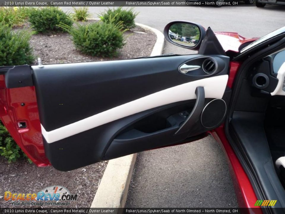 2010 Lotus Evora Coupe Canyon Red Metallic / Oyster Leather Photo #9