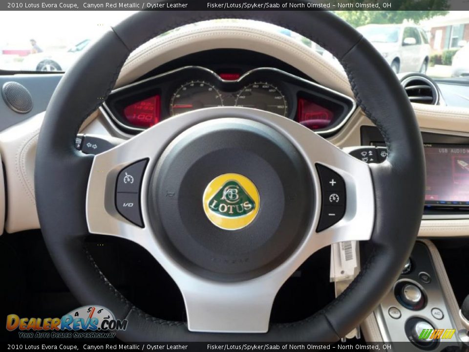 2010 Lotus Evora Coupe Canyon Red Metallic / Oyster Leather Photo #11