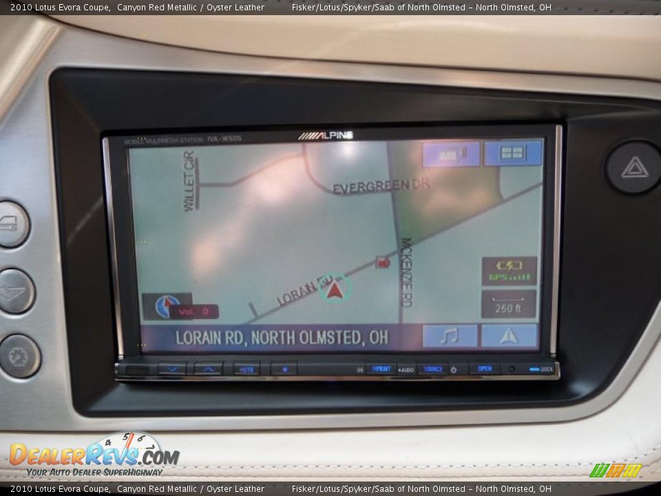 2010 Lotus Evora Coupe Canyon Red Metallic / Oyster Leather Photo #15